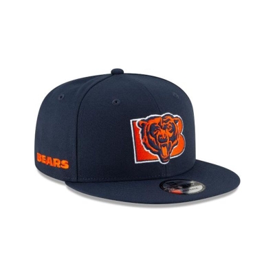 Blue Chicago Bears Hat - New Era NFL Logo Mix 9FIFTY Snapback Caps USA5478319